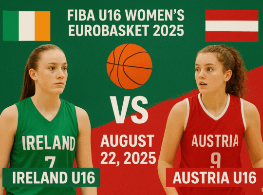 Ireland U16 vs Austria U16 FIBA