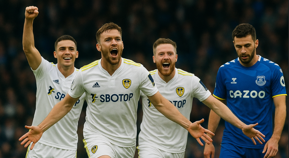 Leeds first win over Everton