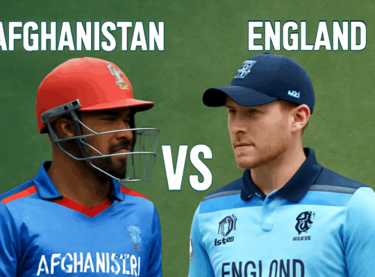Afghanistan vs England cricket